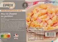 Mängden socker i Mac & cheese au jambon