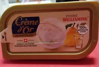 Mängden socker i Poire Williamine crème glacée