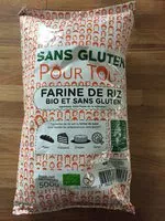 Mängden socker i Farine de riz bio