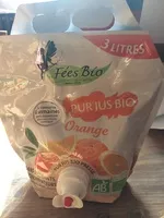 Mängden socker i Pur jus bio orange