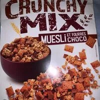 Mängden socker i Muesli et fourrés choco