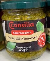 Mängden socker i Consilia pesto genovese