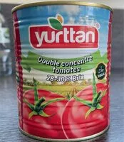 Mängden socker i Double concentré tomate