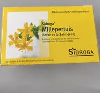 Mängden socker i Millepertuis herbe de la saint Jean