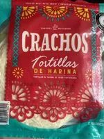 Mängden socker i crachos tortillas de harina