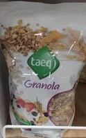 Mängden socker i Taeq Granola