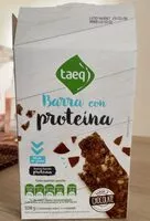Mängden socker i Taeq Barra con Proteína Sabor a Chocolate