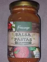 Mängden socker i salsa para pastas boloñesa