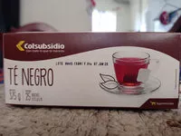 Mängden socker i Té Negro