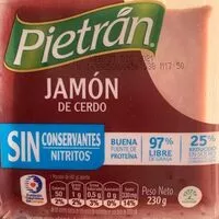 Mängden socker i jamón p