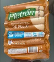 Mängden socker i Pietrán Salchicha Pechuga de Pollo