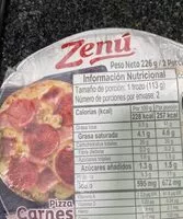 Mängden socker i Pizza Jamón y Peperoni