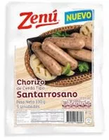 Mängden socker i Chorizo de Cerdo Tipo Santarrosano