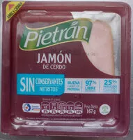 Mängden socker i jamón de cerdo pietran