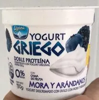 Mängden socker i Yogurt Griego Mora y Arándanos