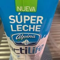Mängden socker i Leche Actilife