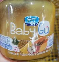 Mängden socker i Baby Gü Compota de Frutas Mixtas