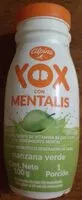 Mängden socker i Yox con Mentalis Manzana Verde