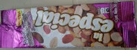 Mängden socker i La Especial Mezcla de Maní con Sal, Maíz Tostado, Maní Confitado, Almendras y Arándanos