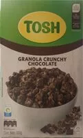 Mängden socker i Granola Crunchy Chocolate