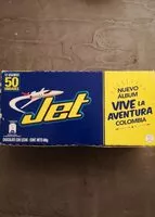 Mängden socker i Chocolatinas Jet