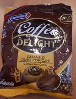 Mängden socker i Colombina Coffee Delight Hard Candy Coffee, Caramelo de Cafe