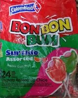 Mängden socker i Bon Bon Bum Surtido/Assorted