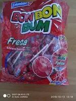Mängden socker i Bon Bon Bum Fresa/Strawberry
