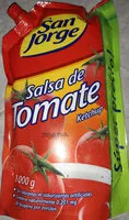 Mängden socker i Salsa de Tomate