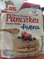 Mängden socker i Haz de Oros Mezcla Lista para Pancakes Crepes y Waffles Avena