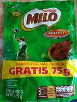 Mängden socker i Milo