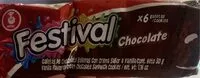 Mängden socker i Festival chocolate sadwich cookies
