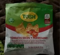 Mängden socker i Tosh Triangulitos de Arroz con Tomates Secos y Parmesano