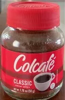 Mängden socker i Colcafé