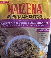 Mängden socker i Maizena Súperalimentos Granola y Nueces del Brasil