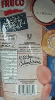 Mängden socker i Mayonesa Fruco | 480 g