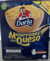 Mängden socker i Doria Macarrones con Queso