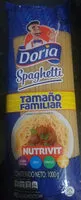 Mängden socker i Doria Spaghetti Tamaño Familiar