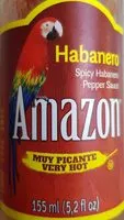 Mängden socker i Salsa habanero muy picante
