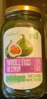 Mängden socker i Whole Figs In Syrup