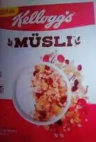Mängden socker i Kellogg's Müsli Arándanos