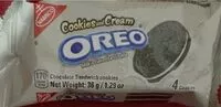 Mängden socker i Cookies and Cream Oreo
