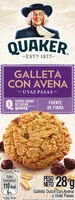 Mängden socker i Galleta con Avena Uvas Pasas