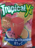 Mängden socker i Tropicalyá