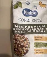 Mängden socker i Mix Premium con Avellanas y Nuez de Nogal