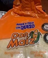 Mängden socker i Arepa de yuca con queso