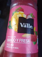 Mängden socker i Del Valle Refresco de Mango y Fresa