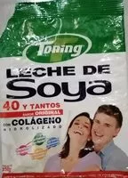 Mängden socker i Leche de Soya 40 y Tantos Sabor Original