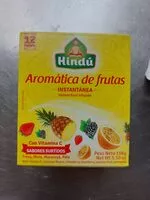 Mängden socker i Aromática de Frutas Instantánea