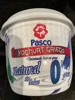 Mängden socker i Yoghurt Griego Pasco Natural Sin Dulce